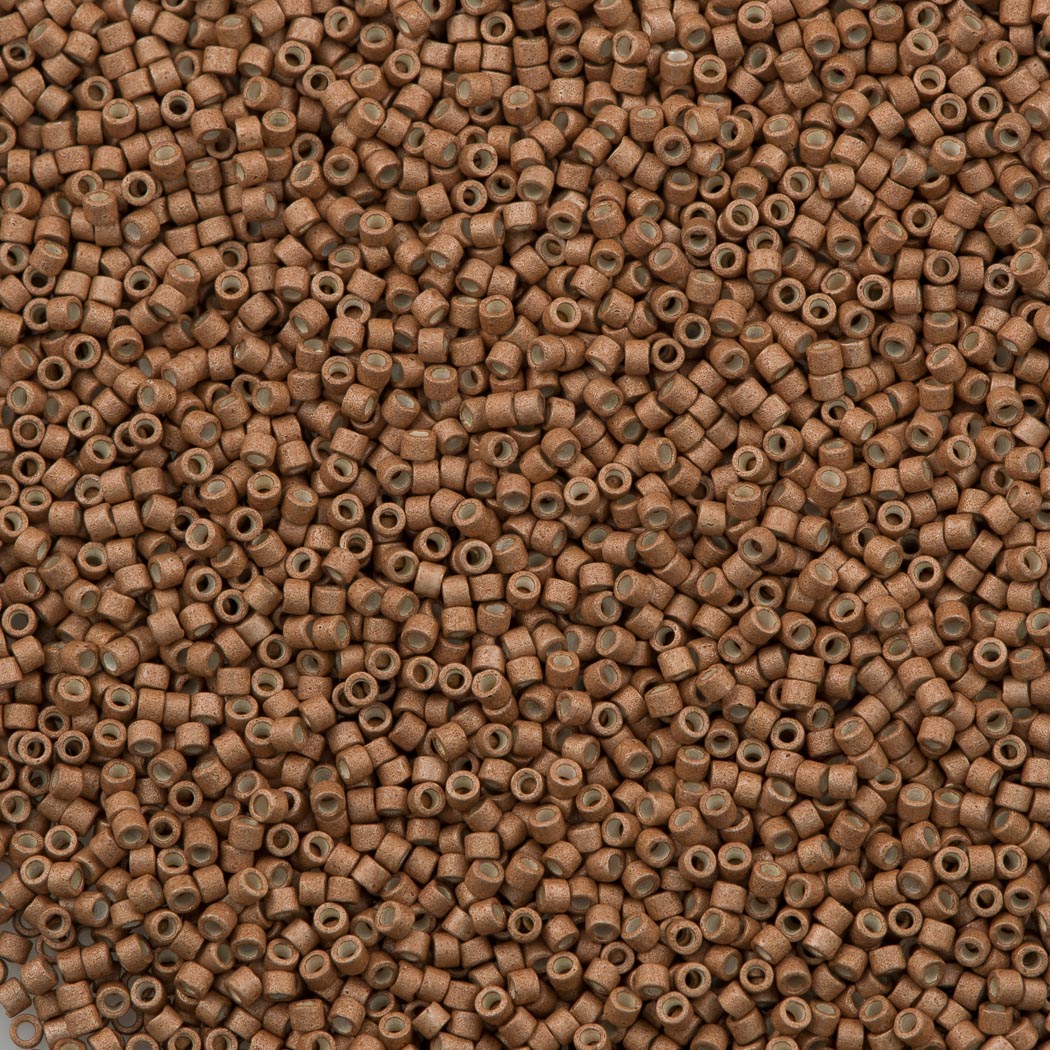 Miyuki Delica Seed Bead 11/0 Galvanized Matte Muscat 2-inch Tube DB1165