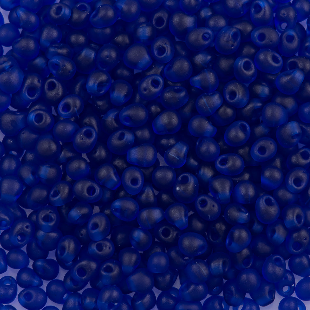 Miyuki Drop Fringe Seed Bead Matte Cobalt 10g (151F)