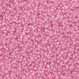 Miyuki Round Seed Bead 11/0 Silver Lined Dyed Light Pink (643)