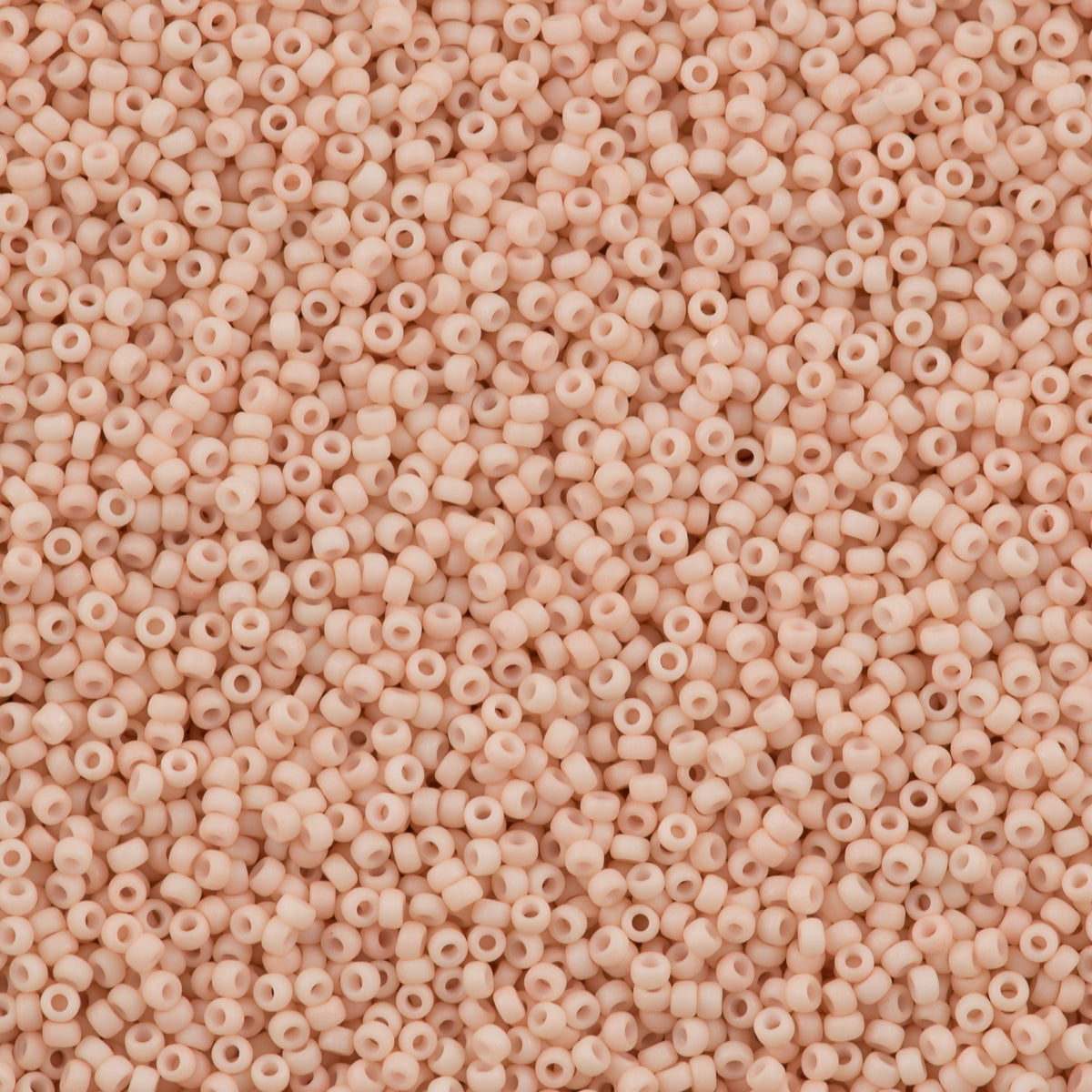 Miyuki Round Seed Bead 11/0 Opaque Matte Light Tan (2023)
