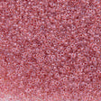 50g Miyuki Round Seed Bead 11/0 Inside Color Lined Dusty Rose (2601)