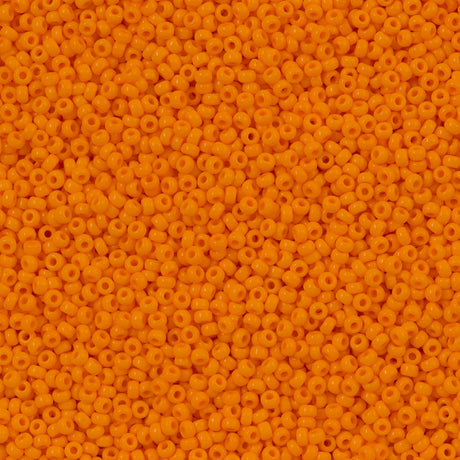 Miyuki Round Seed Bead 11/0 Opaque Light Orange (406L)