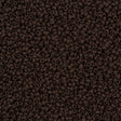 50g Miyuki Round Seed Bead 11/0 Matte Opaque Chocolate (409F)