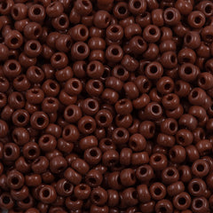 Miyuki Round Seed Bead 8/0 Opaque Chocolate 22g Tube (419)