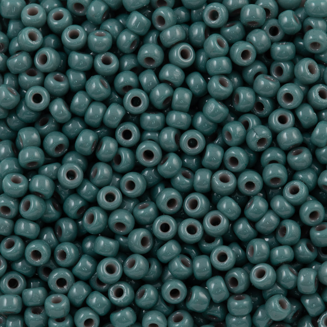 Miyuki Round Seed Bead 8/0 Duracoat Opaque Eucalyptus (4481)