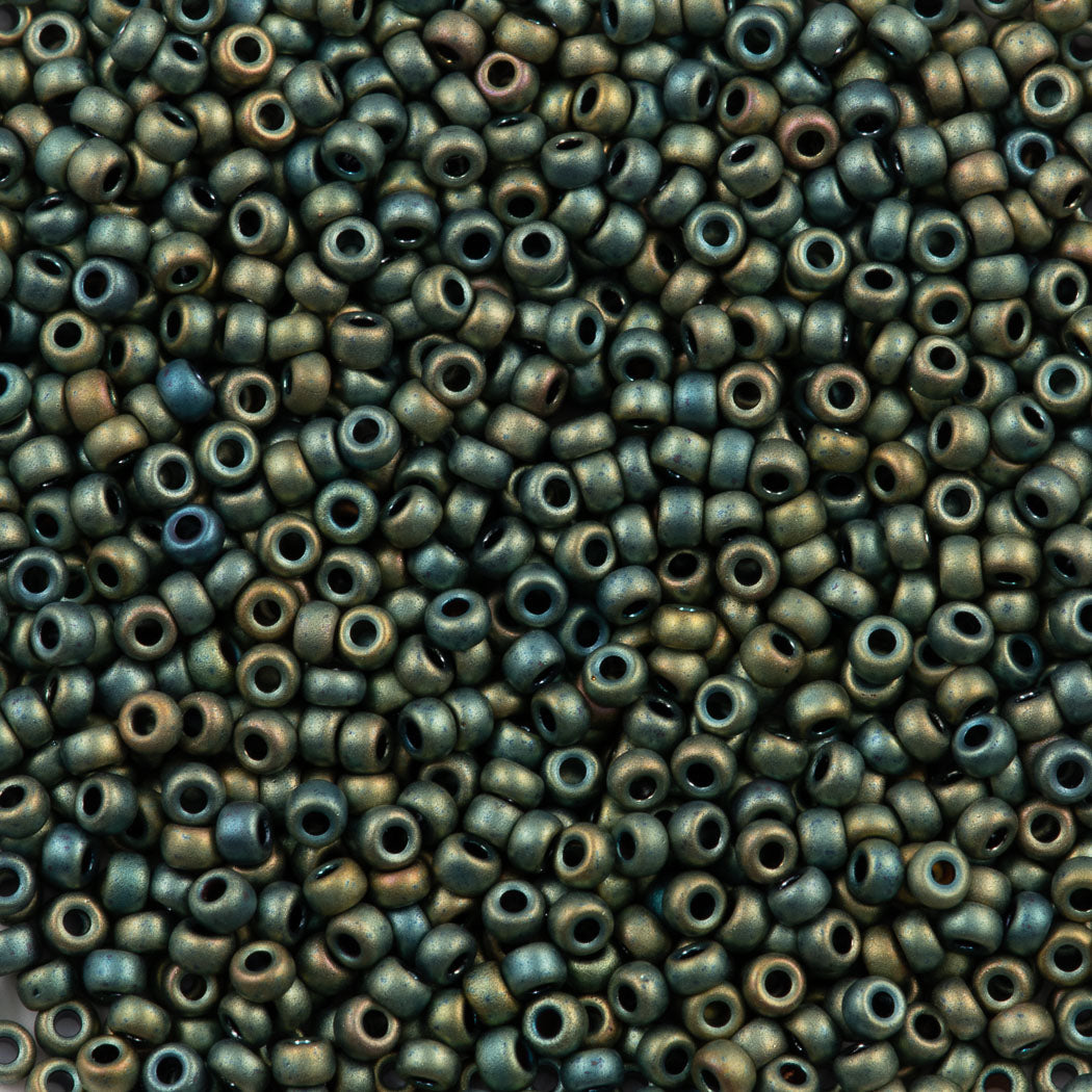 Miyuki Round Seed Bead 11/0 Matte Metallic Patina (2008)