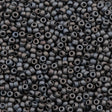 Miyuki Round Seed Bead 11/0 Matte Metallic Silver Grey (2012)