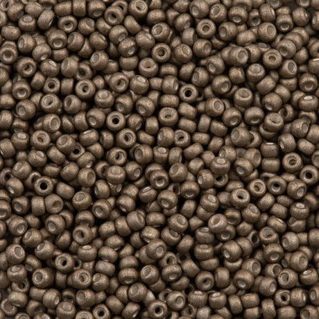 Miyuki Round Seed Bead 11/0 Matte Metallic Tarnish (2091)