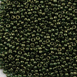 Miyuki Round Seed Bead 11/0 Olive Green Gold Luster (306)