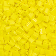 Miyuki Tila Seed Bead Opaque Yellow 7g Tube (404)
