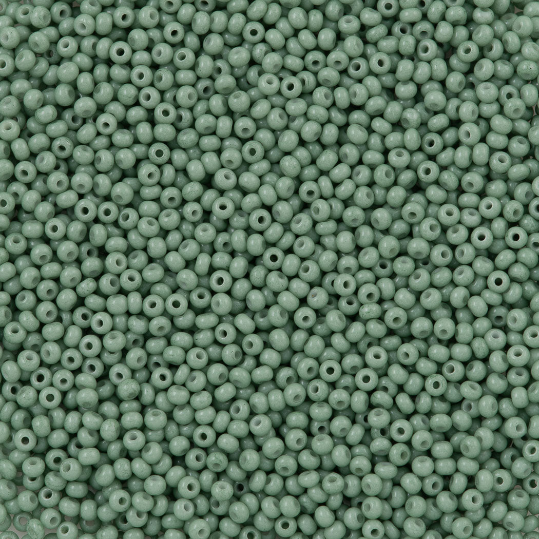 Czech Seed Bead 11/0 Light Olive Solgel 2-inch Tube (03152)