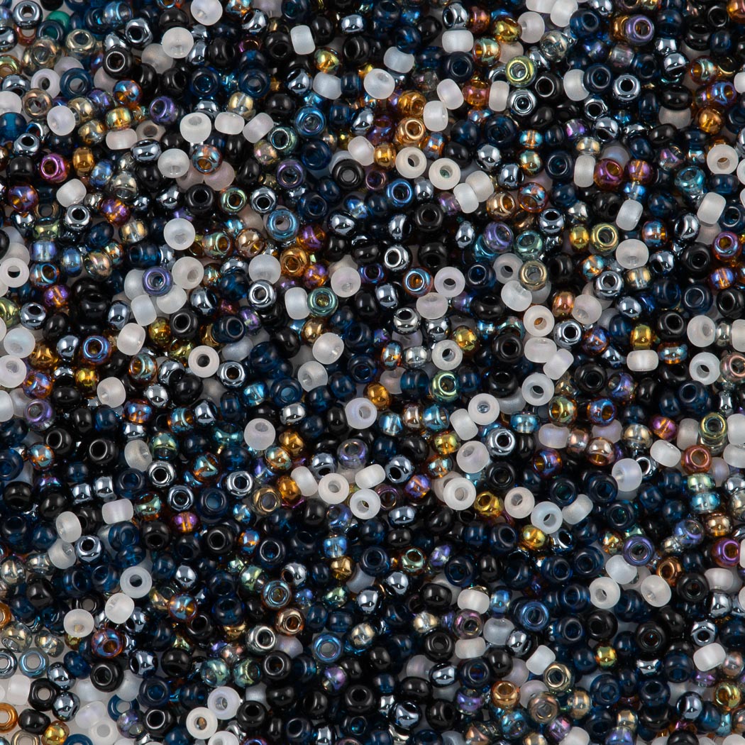 Czech Seed Bead 11/0 Mix Apparition 2-inch Tube (MIX12)