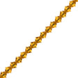 144 Preciosa Czech Crystal 3mm MC Bicone Bead Topaz (10070)