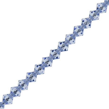 42 Preciosa Crystal Bicone Bead 3mm Light Sapphire (30020)