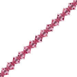 144 Preciosa Crystal 3mm Bicone Bead Rose (70010)