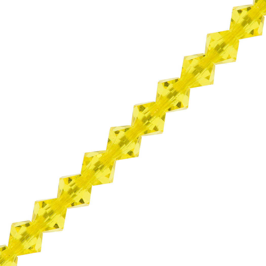 31 Preciosa Crystal Bicone Bead 4mm Citrine (80310)