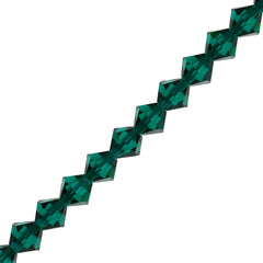 31 Preciosa Crystal Bicone Bead 4mm Emerald (50730)