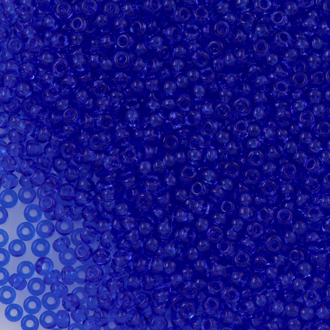 Czech Seed Bead 6/0 Dark Amethyst Silver Lined 2-inch Tube (27080)