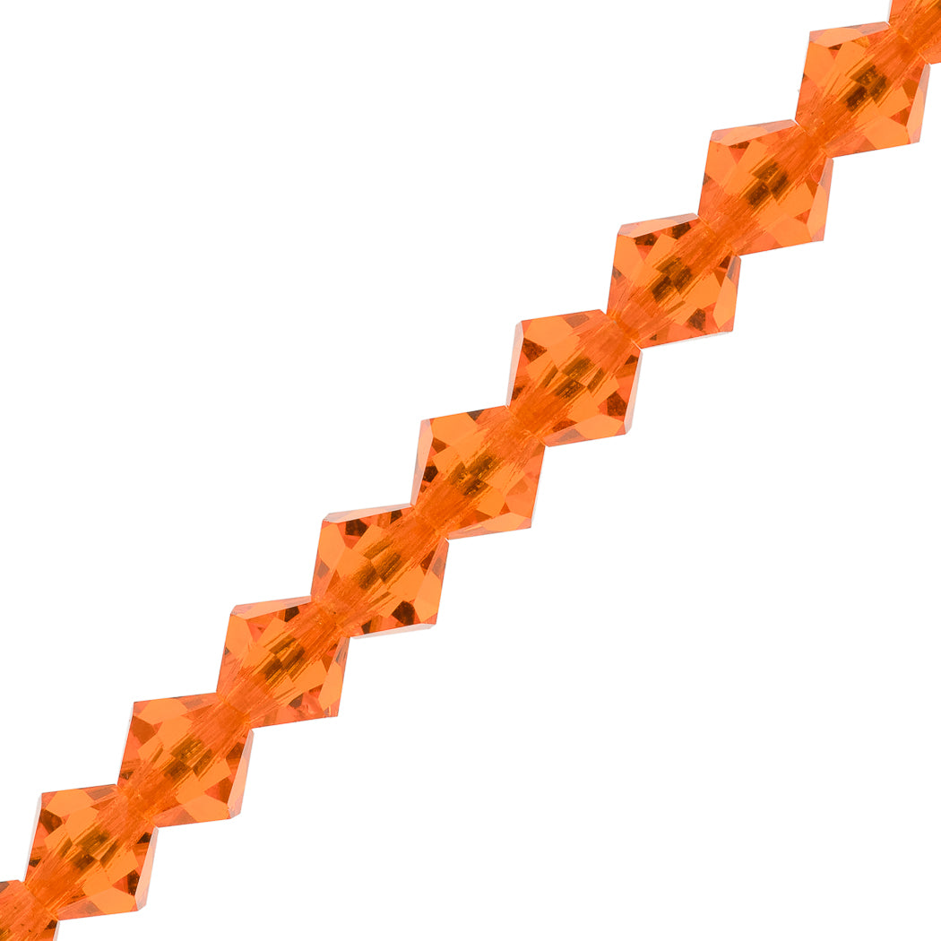 72 Preciosa Crystal 6mm Bicone Bead Sun (90310)