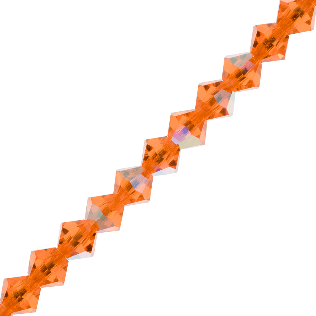 72 Preciosa Crystal 6mm Bicone Bead Sun AB (90310AB)