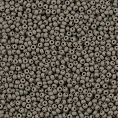 Czech Seed Bead 8/0 Opaque Grey 50g (43020)