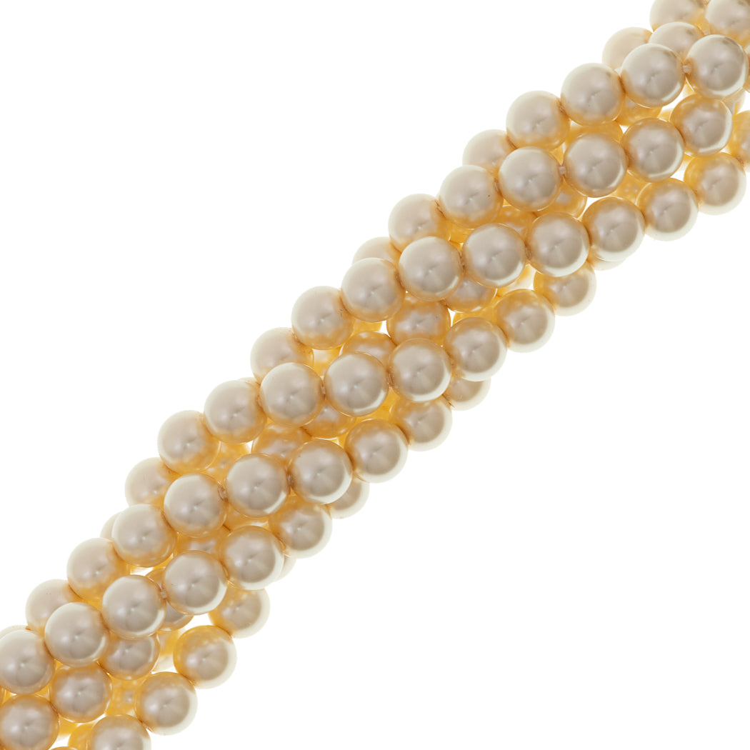 31 Preciosa Maxima 4mm Round Pearl Cream (71000)