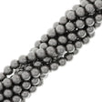 12 Preciosa 10mm Round Pearl Dark Grey (74500)