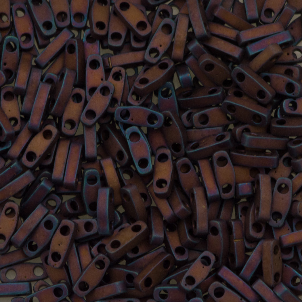 Miyuki Quarter Tila Seed Bead Matte Metallic Copper (2005)