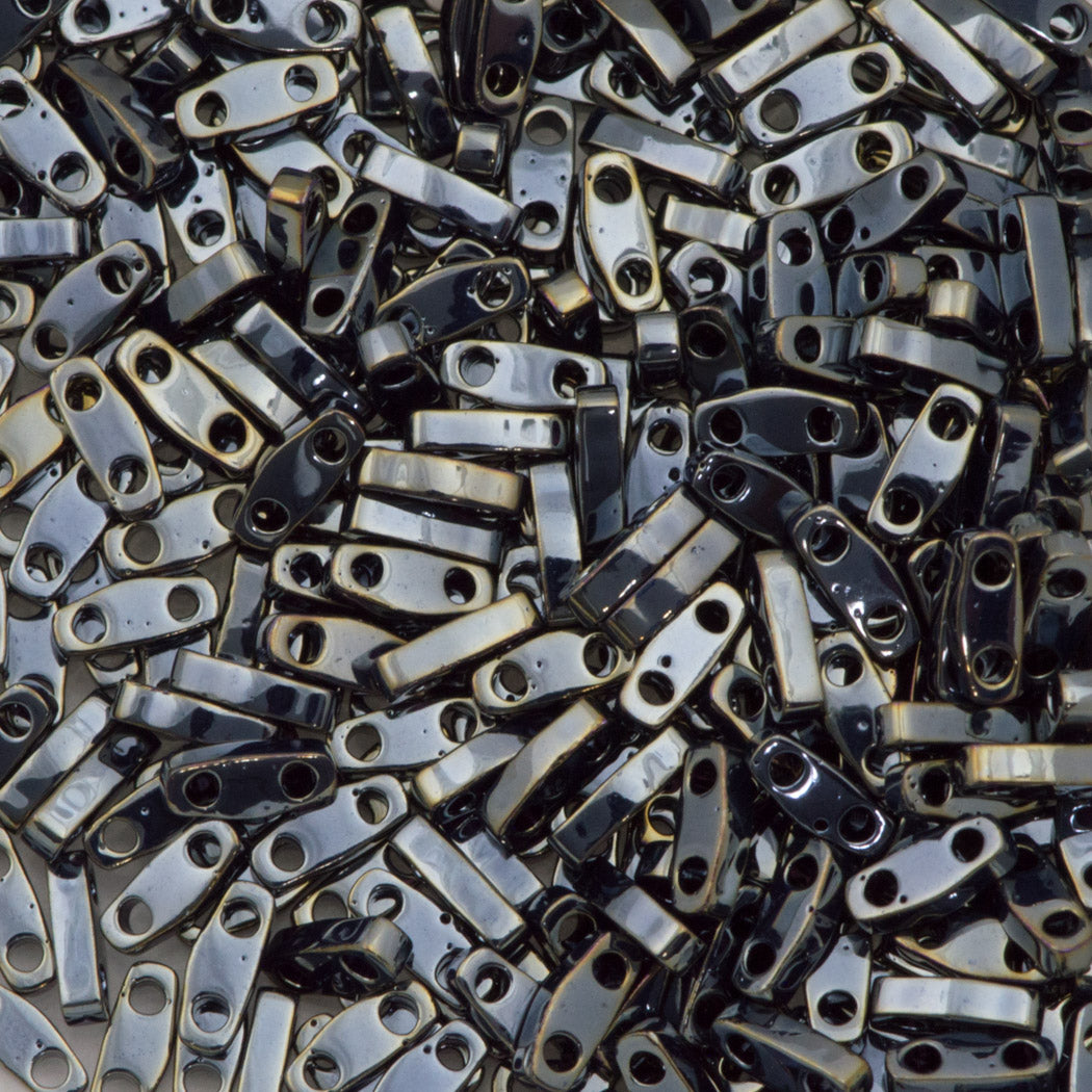 Miyuki Quarter Tila Seed Bead Light Gunmetal (464)