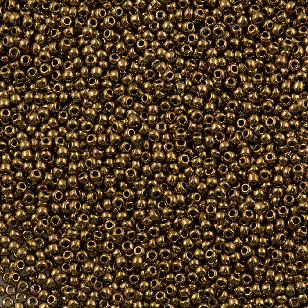50g Toho Round Seed Bead 11/0 Antique Bronze (223)