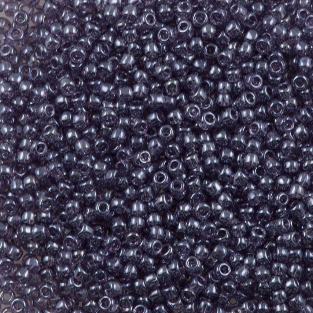 Toho Round Seed Bead 11/0 Transparent Sugar Plum Luster (136)