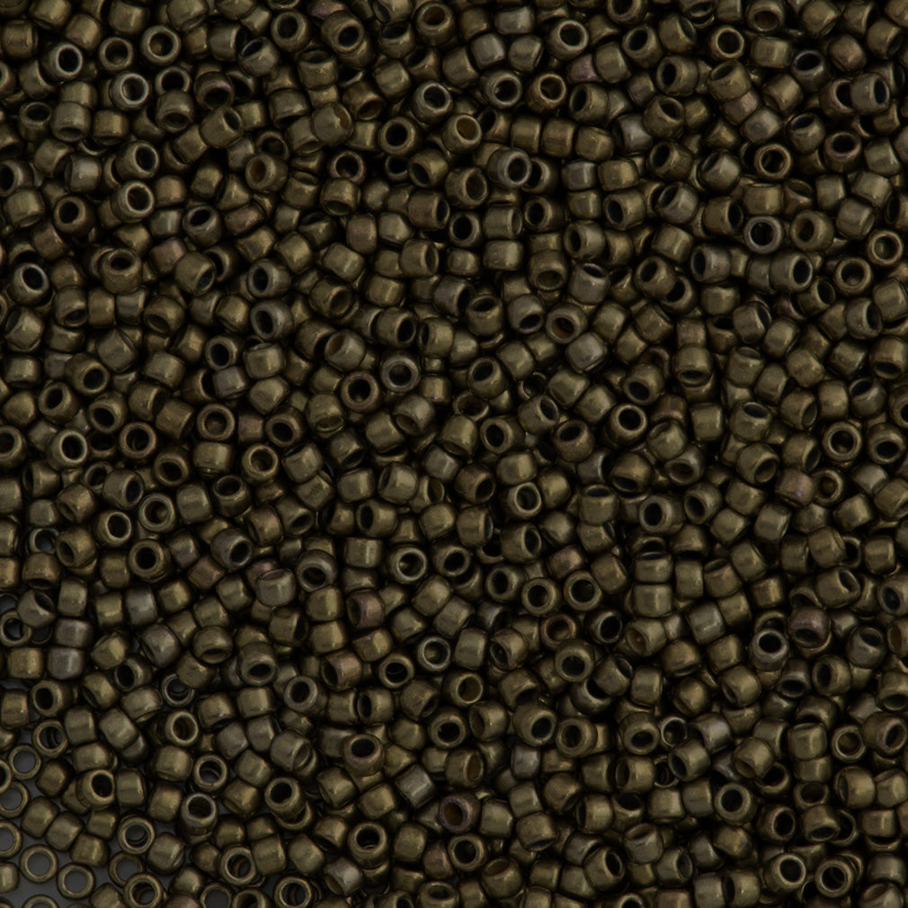 Toho Round Seed Bead 11/0 Bronze Antique Gold (225)