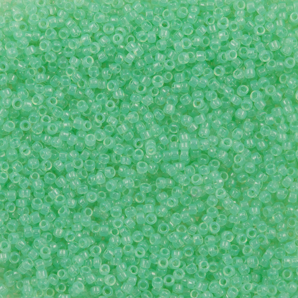 Toho Round Seed Bead 11/0 Milky Kiwi (1144)