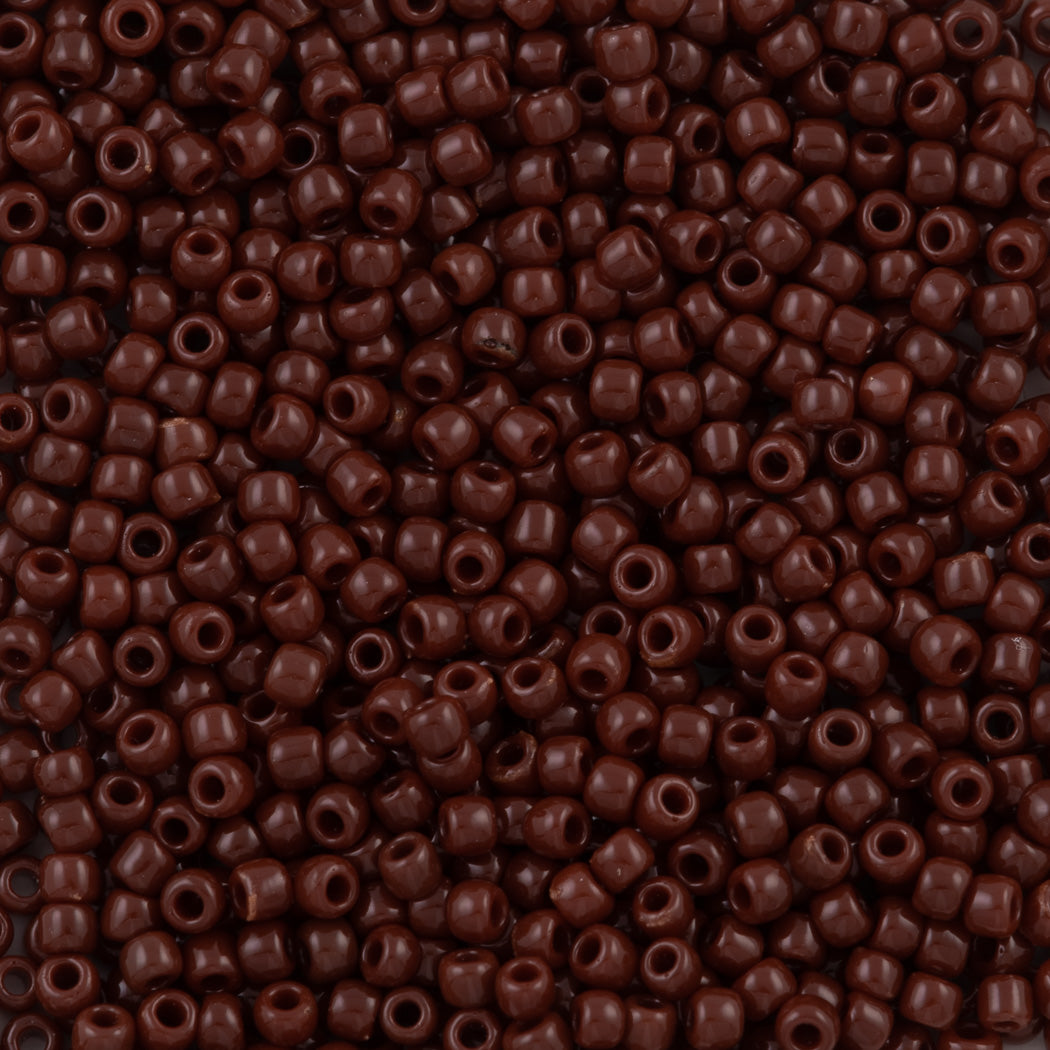 Toho Round Seed Bead 15/0 Opaque Brown (46)