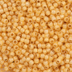 Toho Round Seed Beads 6/0 Silver Lined Goldenrod (2110)