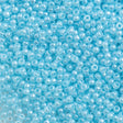 50g Toho Round Seed Bead 8/0 Ceylon Pastel Blue (143)
