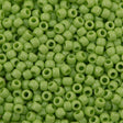 50g toho Round Seed Bead 8/0 Opaque Lime (44)
