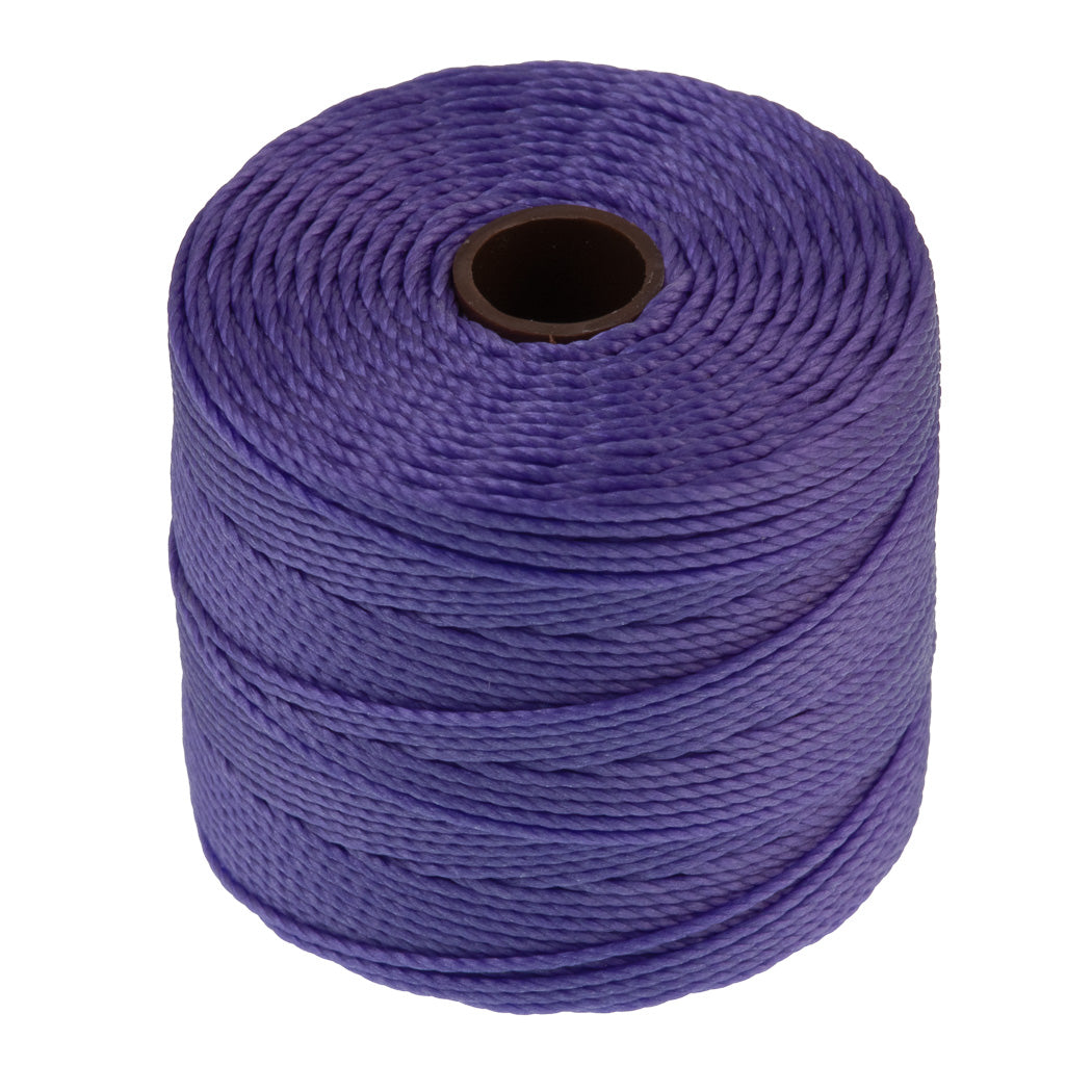 Violet S-Lon Bead Cord 77 Yard Spool .5mm TEX 210