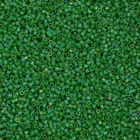 Green Miyuki Delica 11/0 Seed Beads 25 gram packs