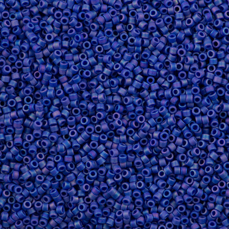 Blue Miyuki Delica Seed Beads