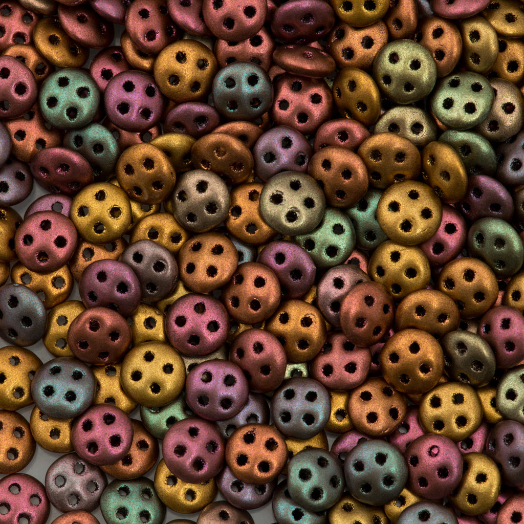 CzechMate QuadraLentil Beads