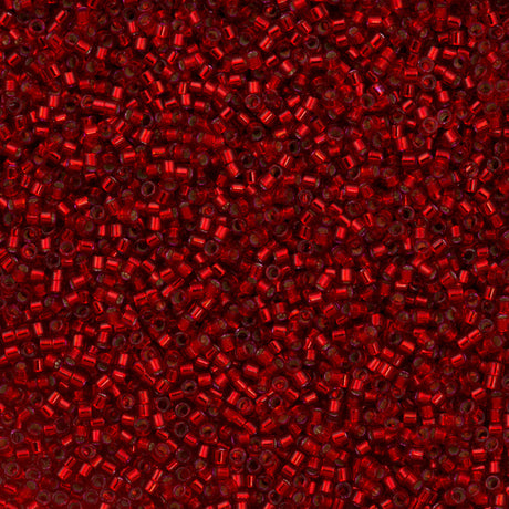 Red Miyuki Delica 11/0 Seed Beads