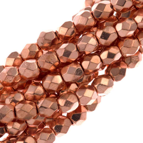 4mm Fire Polished Beads