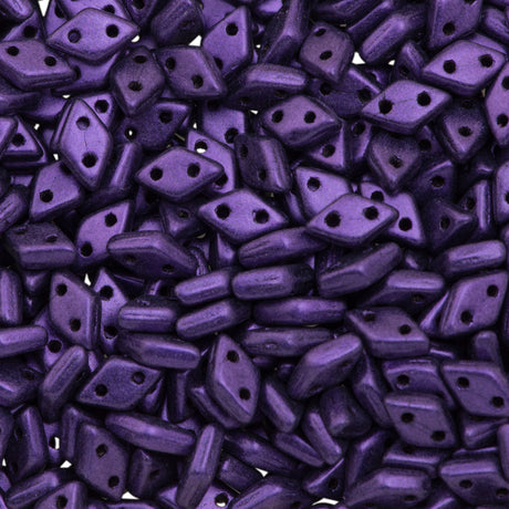 CzechMates Diamond Two Hole Beads