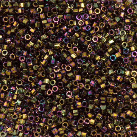 Miyuki Delica Hex Cut 11/0 Seed Beads