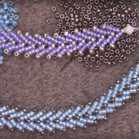 Double St. Petersburg Stitch Beading Tutorial