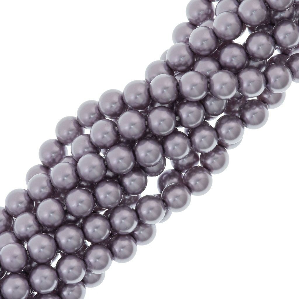 Czech 6mm Glass Pearl Beads