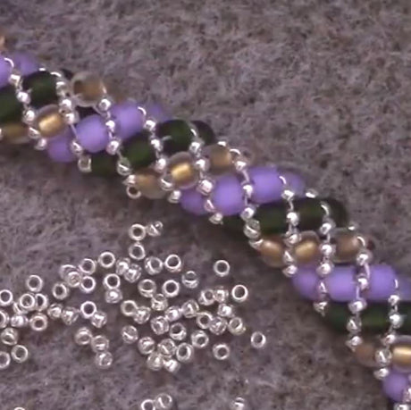 Russian Spiral Beading Stitch Tutorial