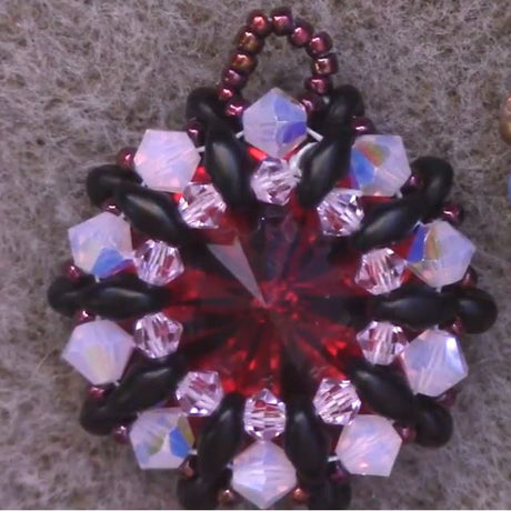 Simple Super Duo Bezel Beading Tutorial.