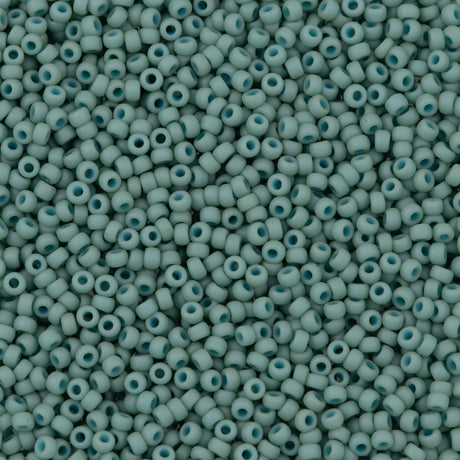 Miyuki Round Seed Bead 11/0 Opaque Matte Pale Seafoam (2028)